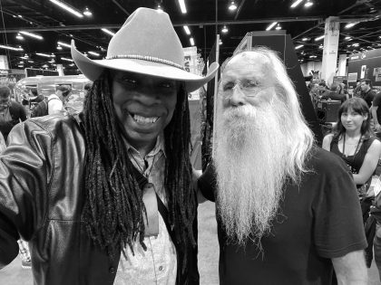 01.2024 | NAMM: Larry Mitchell and Leland-Sklar