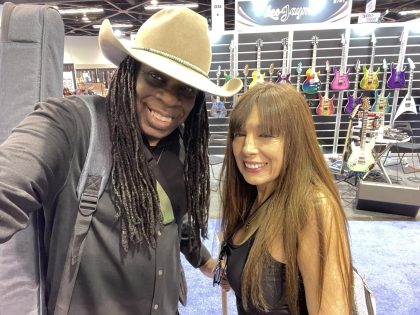 01.2024 | NAMM: Larry Mitchell and Olivia Tosic