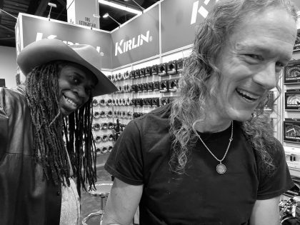 01.2024 | NAMM: Larry Mitchell and Travis-Larson