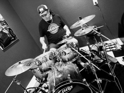 05.2025 | Dallas International Guitar Festival (rehearsal) - Charlie Lorme on drums.