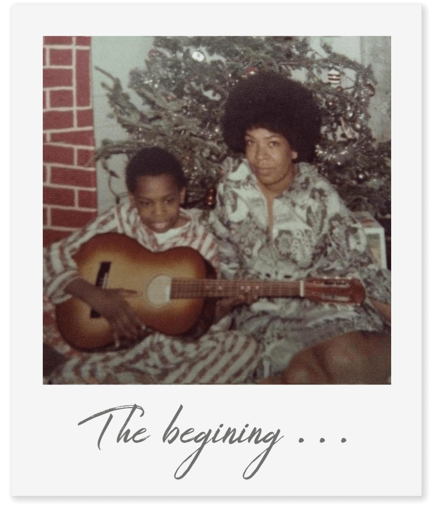 Larry Mitchell birthday polaroid
