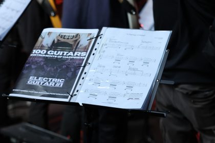 09.2025 | Australia - Topology, 100 Guitars Performance. Photo Credit: RodFletcher.Fotos