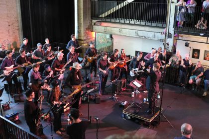 09.2025 | Australia - Topology, 100 Guitars Performance. Photo Credit: RodFletcher.Fotos
