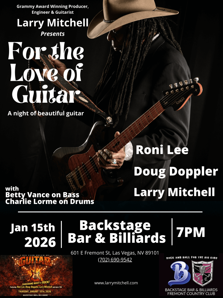 larry mitchell for the love of guitar 2025