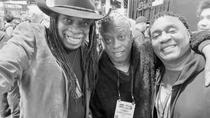 01.2026 | NAMM - Larry Mitchell and cult of personality Mr. Corey Glover and friend.