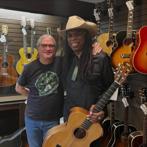 03.2026 | Black Mountain Guitar Co, Cave Creek, AZ - Larry with Ed